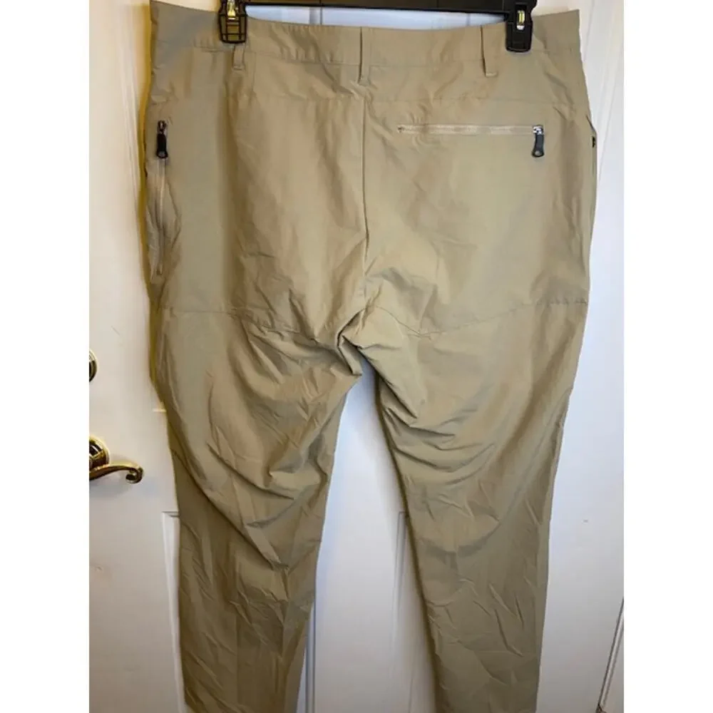 Rohan‎ Mens Pants Size 40 Tan Zipper Pockets Hiking